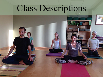 yoga class descriptions